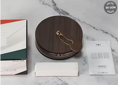 Katlanabilir Özel Desenli Masa Lambası