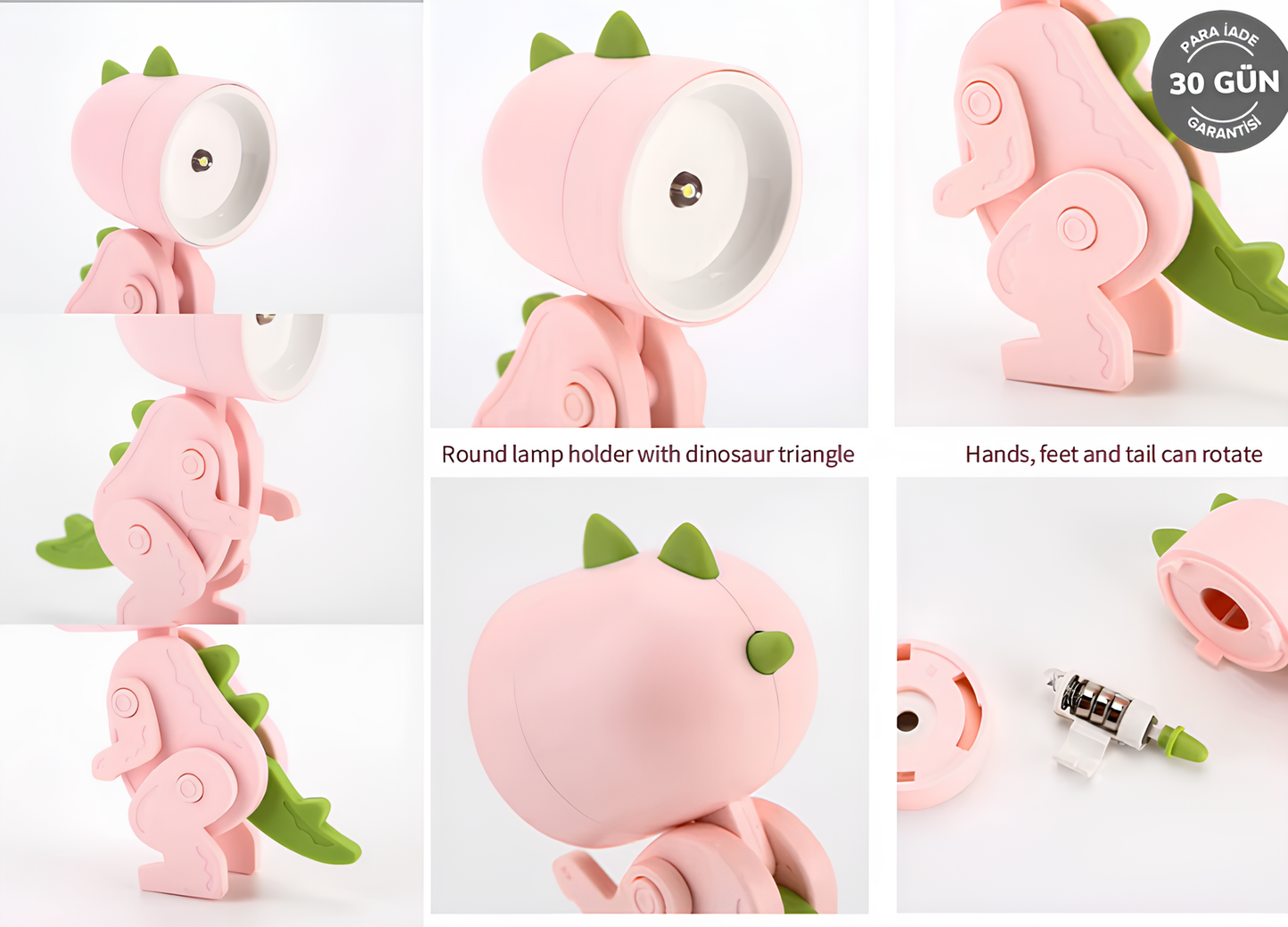 Dinozor Gece Lambası