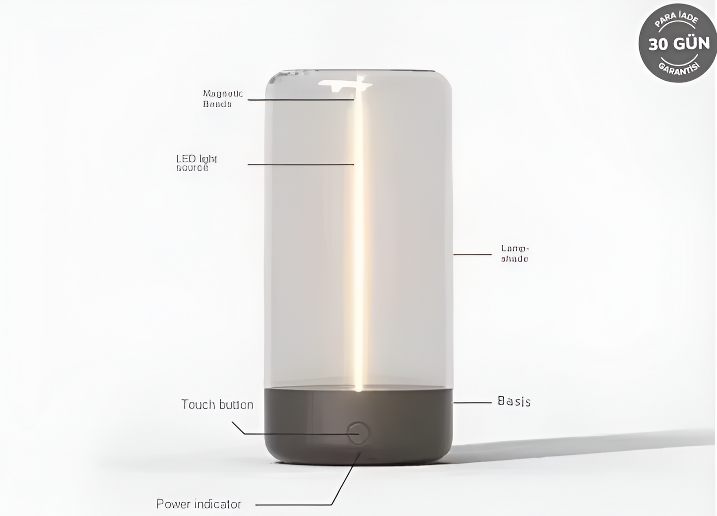 Taşınabilir Kuantum Masa Lambası