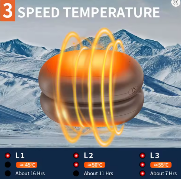 Manyetik el ısıtıcısı- 2 paket