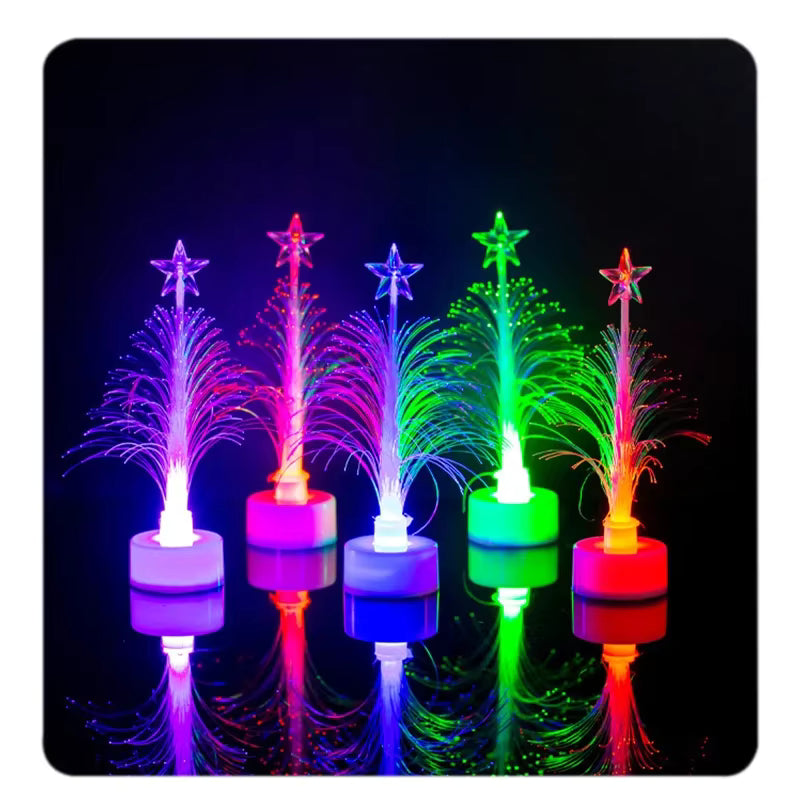 Renk Değiştiren Fiber Optik Noel Ağacı